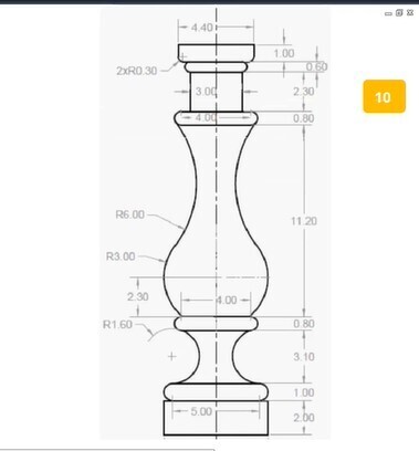 11 bài tập AutoCAD từ cơ bản đến nâng cao kèm ví dụ chi tiết