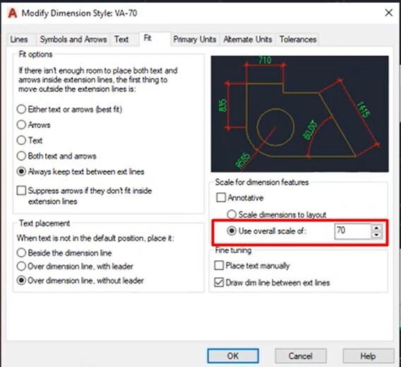 Đọc vị bản vẽ AutoCAD được bố cục trên không gian Model