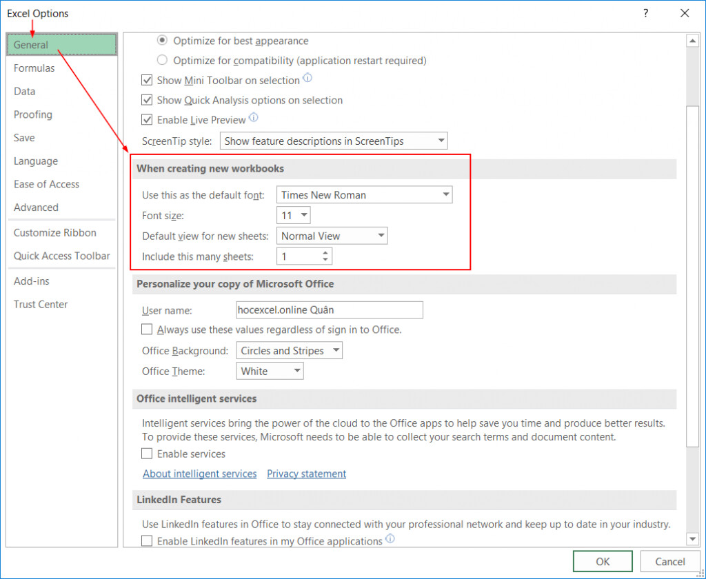 Đổi font chữ mặc định Excel 2024: Trong khi sử dụng Excel, bạn có thể muốn thay đổi giao diện mặc định của tài liệu của mình. Với Font chữ mặc định Excel 2024, bạn có thể hoàn toàn thỏa mãn với nhiều font chữ để lựa chọn và tùy chỉnh đăng ký với các mục tiêu viết tài liệu của bạn. Các yếu tố bảng tính của bạn sẽ trở nên trẻ trung, năng động và chuyên nghiệp hơn bao giờ hết.