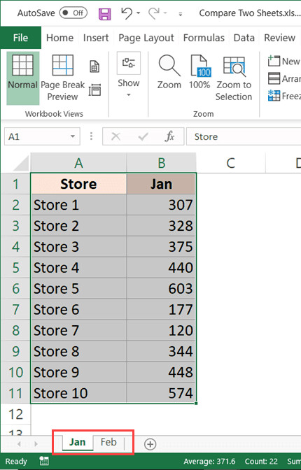 So sánh nhiều file Excel riêng biệt 3