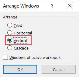 Cách so sánh 2 file Excel riêng biệt 6