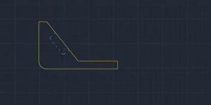 Thực hành dựng nhanh hình chiếu của vật thể trong AutoCAD