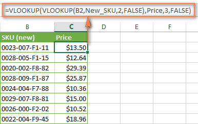 Cách dùng hàm VLOOKUP nhiều giá trị và lồng VLOOKUP với nhiều tiêu chí