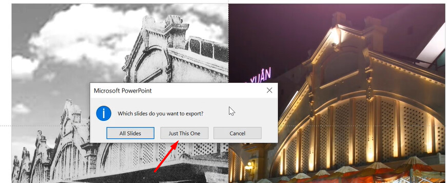Cách tạo hiệu ứng hình ảnh đối xứng trong Powerpoint