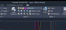 Hướng dẫn cách thiết lập Layer trong AutoCAD chi tiết