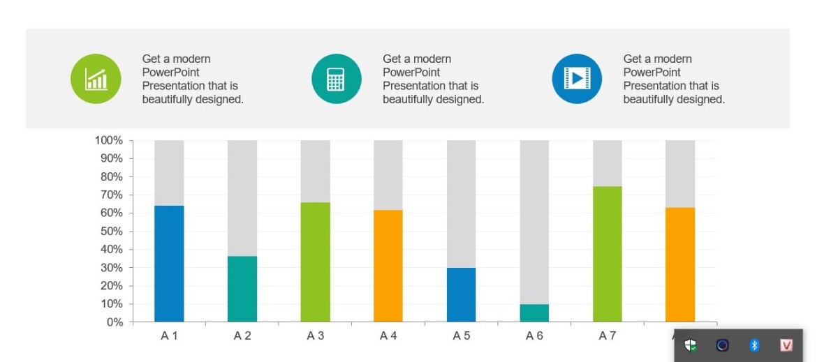 20+ mẫu biểu đồ thiết kế chuyên nghiệp cho slide Powerpoint