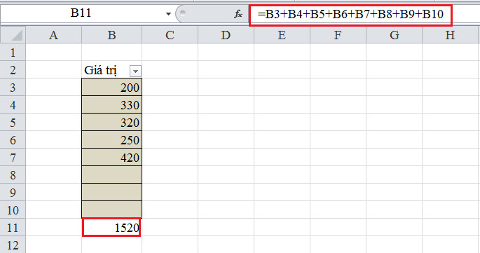 Hướng dẫn 3 cách sửa lỗi Value trong Excel 11