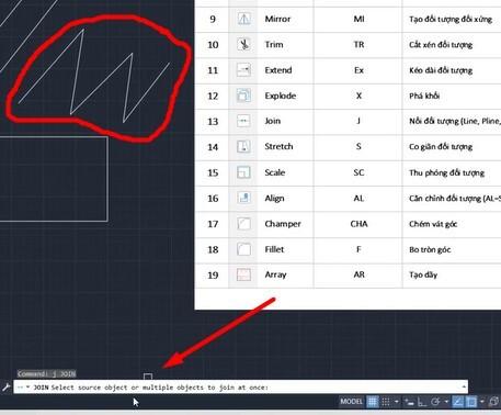 19 lệnh Modifying Commands hiệu chỉnh đối tượng hình học AutoCAD (Phần 2)