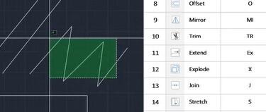 19 lệnh Modifying Commands hiệu chỉnh đối tượng hình học AutoCAD (Phần 2)