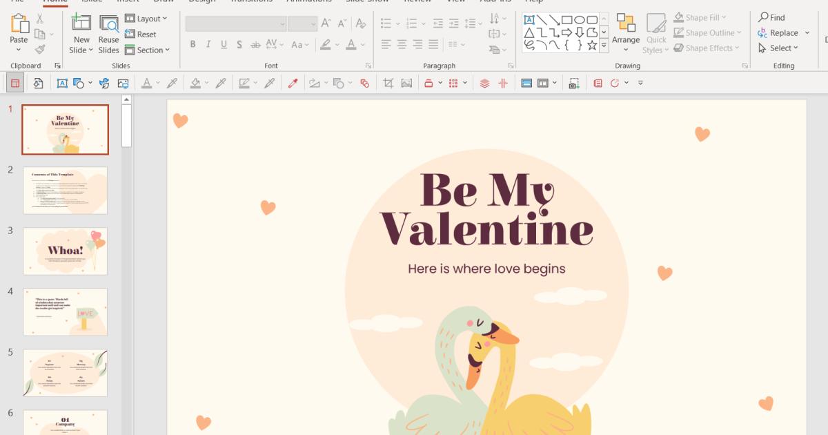 Tặng ngay 20+ slide Powerpoint lãng mạn cho dịp lễ Valentine