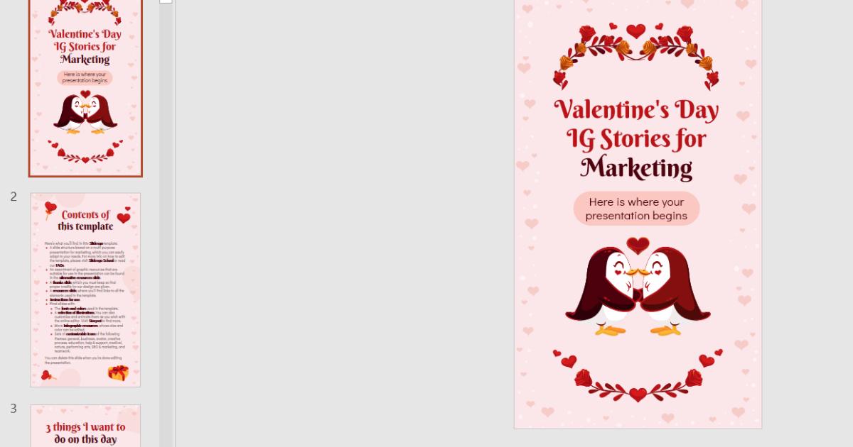 Tặng ngay 20+ slide Powerpoint lãng mạn cho dịp lễ Valentine