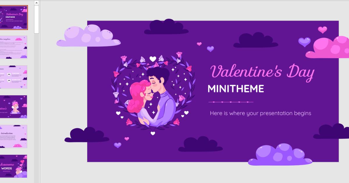 Tặng ngay 20+ slide Powerpoint lãng mạn cho dịp lễ Valentine