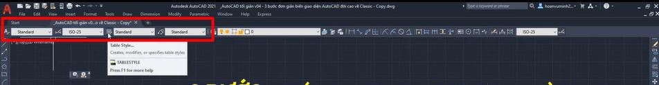 3 bước biến giao diện AutoCAD đời cao về Classic nhanh chóng và hiệu quả