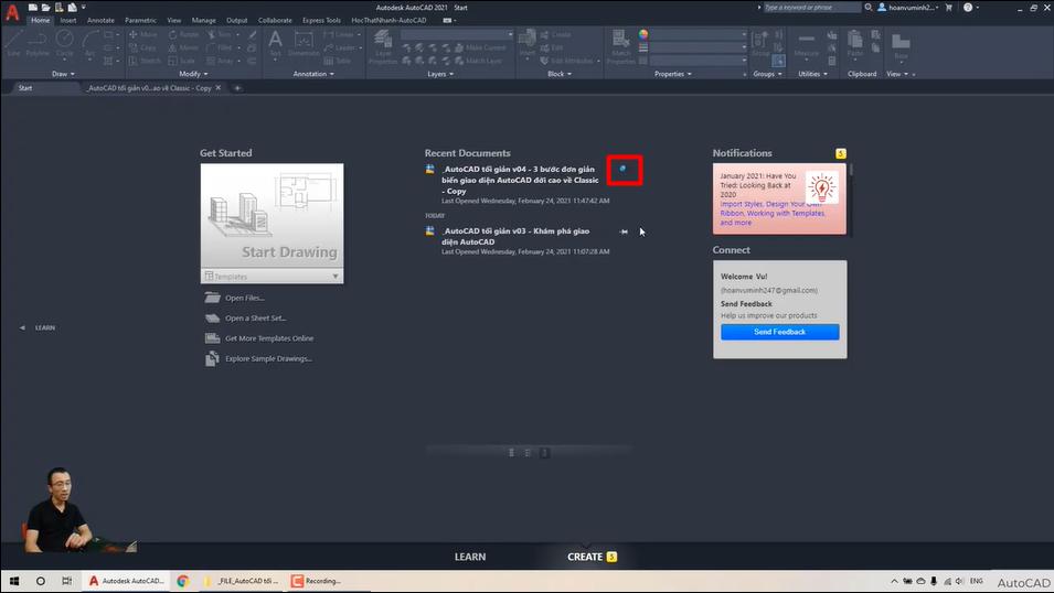 3 bước biến giao diện AutoCAD đời cao về Classic nhanh chóng và hiệu quả