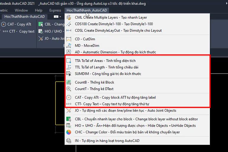 Ứng dụng AutoLisp x3 tốc độ triển khai bản vẽ AutoCAD (Phần 2)