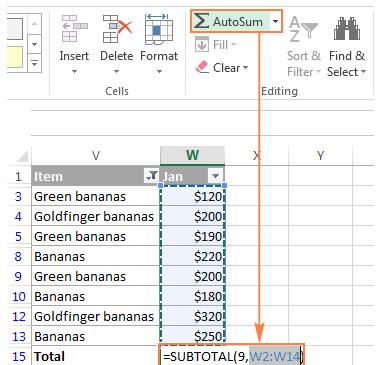 Cách dùng chức năng AutoSum trong Excel hiệu quả nhất