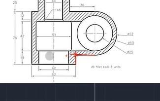 11 bài tập AutoCAD từ cơ bản đến nâng cao kèm ví dụ chi tiết