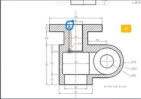 11 bài tập AutoCAD từ cơ bản đến nâng cao kèm ví dụ chi tiết