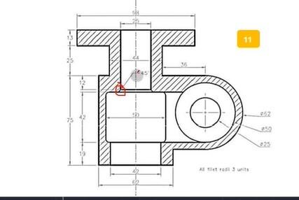 11 bài tập AutoCAD từ cơ bản đến nâng cao kèm ví dụ chi tiết