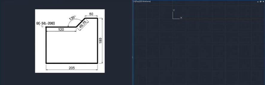 Hướng dẫn phương pháp nhập tọa độ chuẩn trong AutoCAD (Phần 2)