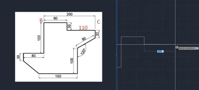 Hướng dẫn phương pháp nhập tọa độ chuẩn trong AutoCAD (Phần 2)