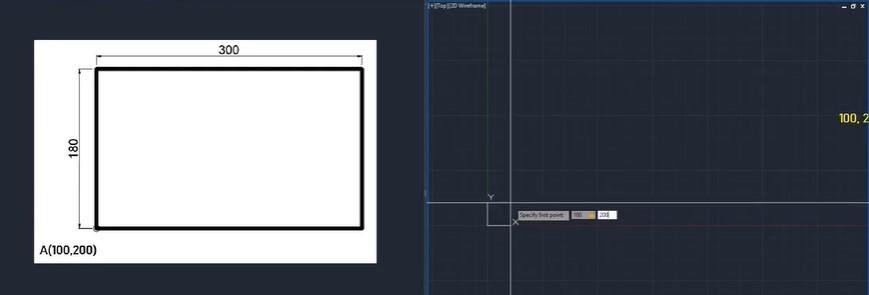 Hướng dẫn phương pháp nhập tọa độ chuẩn trong AutoCAD (Phần 2)