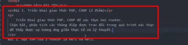 Bài tập thực hành với các thẻ định dạng chữ trong HTML