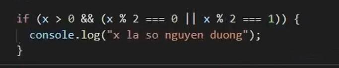 Bài tập thực hành Javascript với câu lệnh điều kiện IF ELSE
