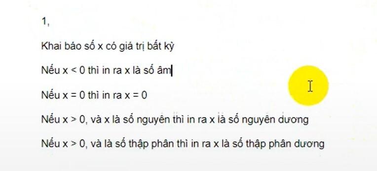 Bài tập thực hành Javascript với câu lệnh điều kiện IF ELSE