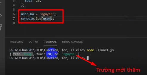 Bài tập thực hành với Object và String trong Javascript