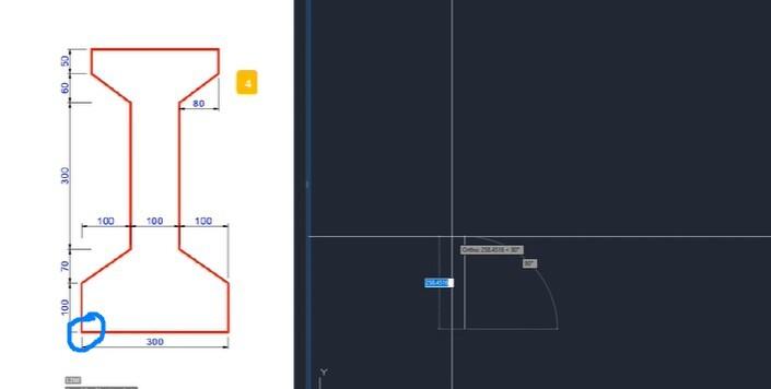 Bài tập thực hành vẽ AutoCAD nhanh bằng LINE và nhập tọa độ