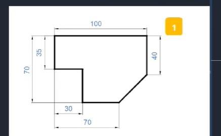 Bài tập thực hành vẽ AutoCAD nhanh bằng LINE và nhập tọa độ