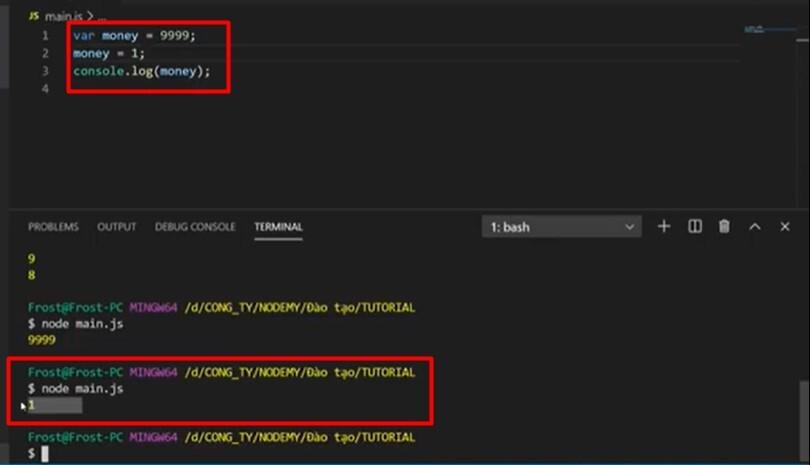 Kiến thức cơ bản về câu lệnh và biến trong Javascript