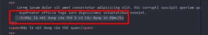 Tìm hiểu chi tiết về các thẻ định dạng chữ (Text) trong HTML