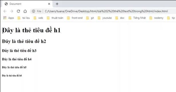 Tìm hiểu chi tiết về các thẻ định dạng chữ (Text) trong HTML