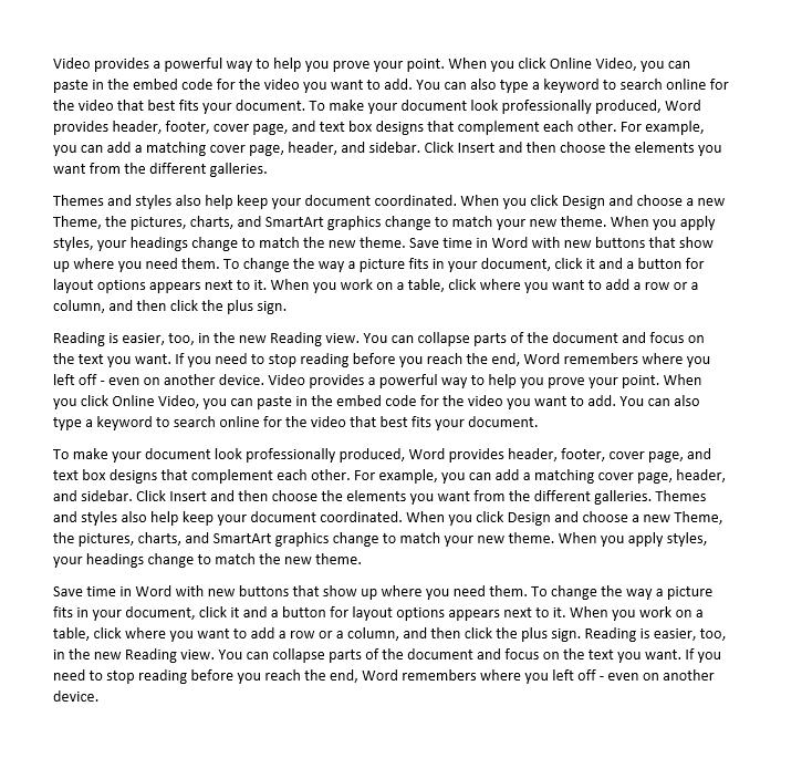 Phím tắt tạo văn bản bất kỳ