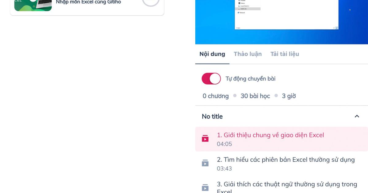 [HOT] CÁCH ĐĂNG KÝ NHẬN KHÓA HỌC MIỄN PHÍ TRÊN GITIHO