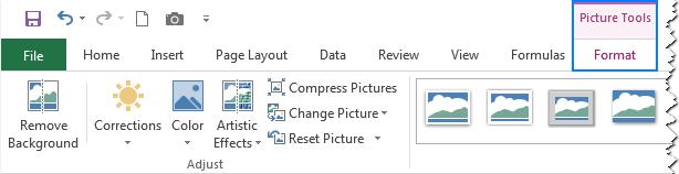 Định dạng hình ảnh trong Excel