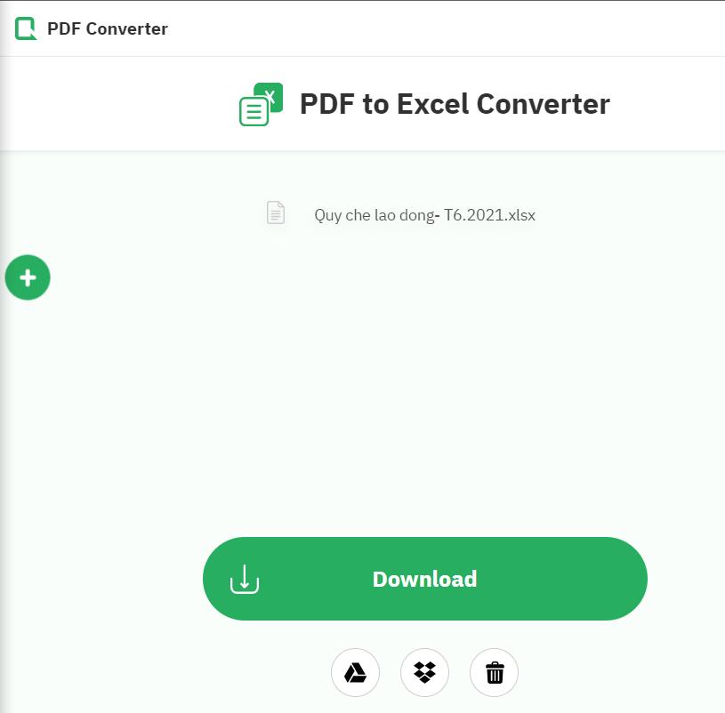 Đổi định dạng file PDF với Freepdfconvert
