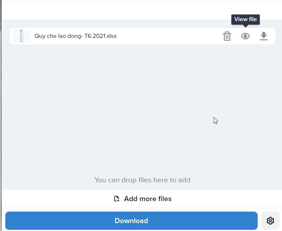 Tải file đã chuyển định dạng từ SimplyPDF