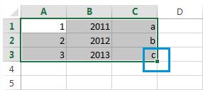 Hướng dẫn cách dùng Autofill trong Excel 2010, 2013, 2016