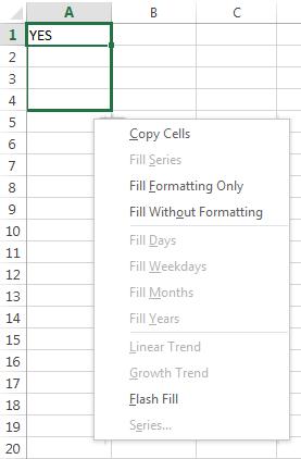 Hướng dẫn cách dùng Autofill trong Excel 2010, 2013, 2016