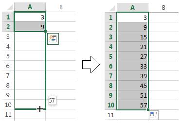 Hướng dẫn cách dùng Autofill trong Excel 2010, 2013, 2016