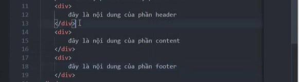 Hướng dẫn cách dùng thẻ div và cách tạo danh sách trong HTML