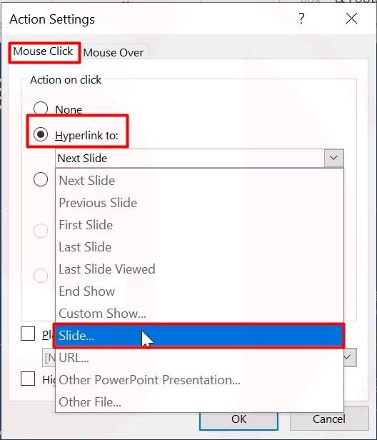 Cách dùng Insert Action trong Powerpoint để bổ sung hành động