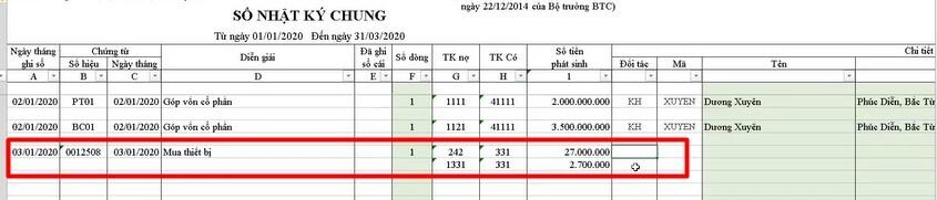 Cách hạch toán mua CCDC, phân biệt CCDC với tài sản cố định