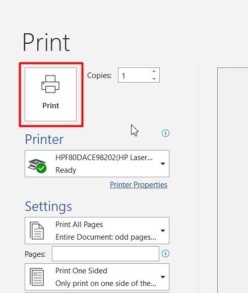 Cách in hai mặt trong Word 2003, 2007, 2010, 2016, 2019, 2021, 365