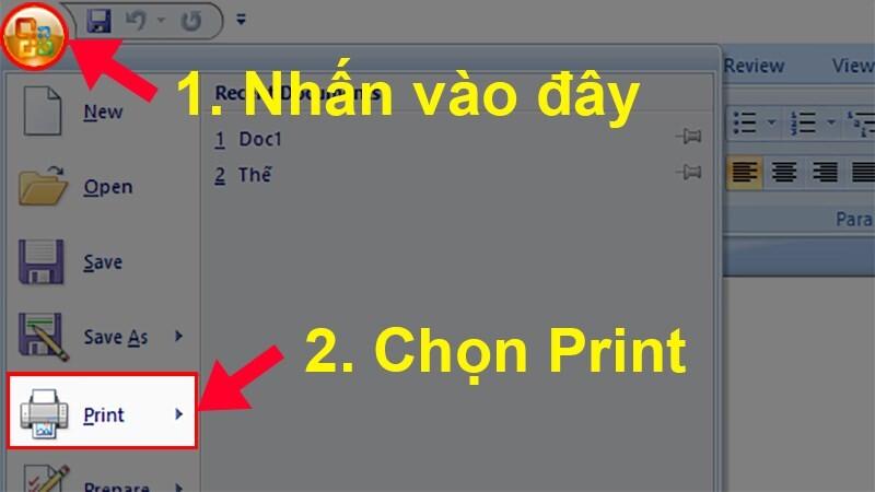Cách in hai mặt trong Word 2003, 2007, 2010, 2016, 2019, 2021, 365