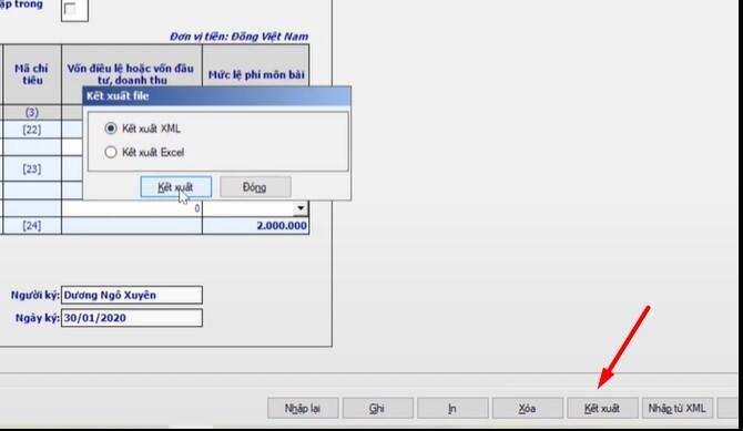 Hướng dẫn lập tờ khai lệ phí môn bài và hạch toán lệ phí môn bài