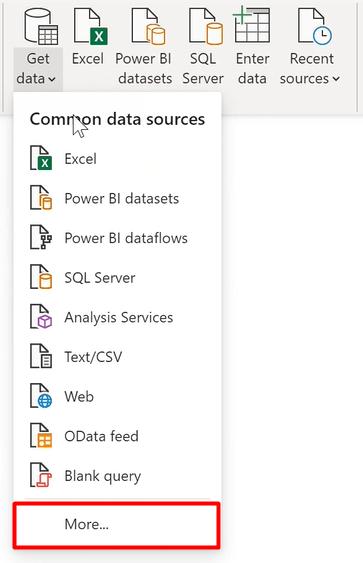 Cách lấy dữ liệu từ nguồn bên ngoài và kết nối với Power BI